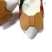 Camel leather bow shoe clips