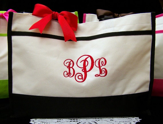 Personalized Tote Bag Bride Bridesmaids Wedding