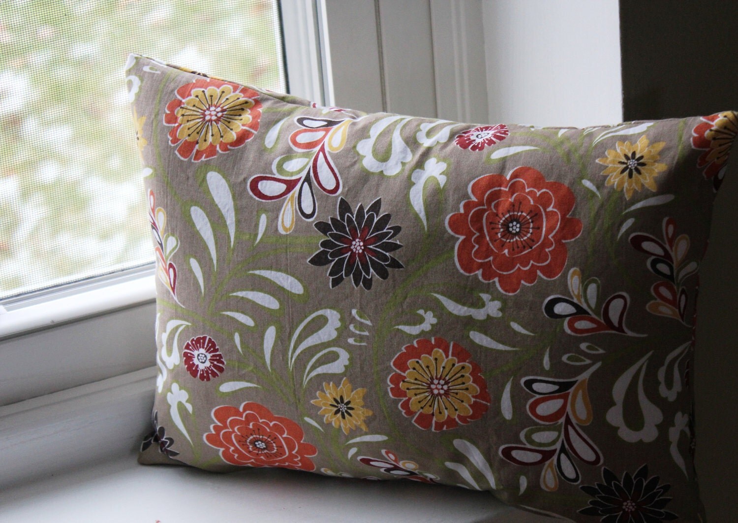 ORGANIC Flourish Pillow Cover 12x16