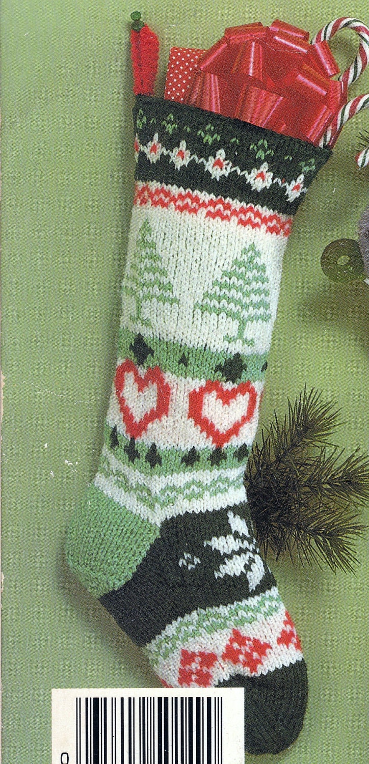 Christmas Stocking Knit Pattern Mikes Nature