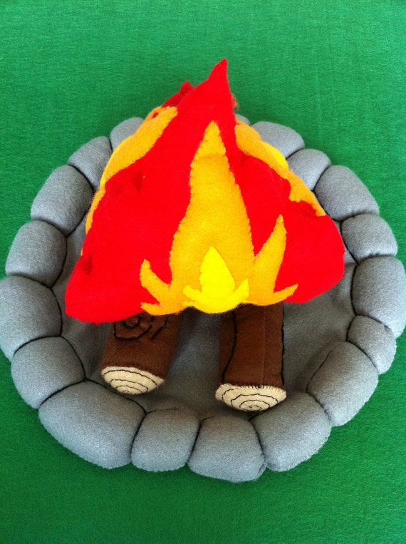 Items Similar To Felt Campfire Set On Etsy