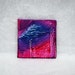Original Mini Painting - Canvas Painting - One Of A Kind Fridge Magnet