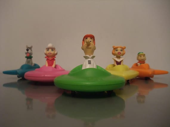 The Jetsons Wendy's Toys TV Cartoon Toys 1980s Entire
