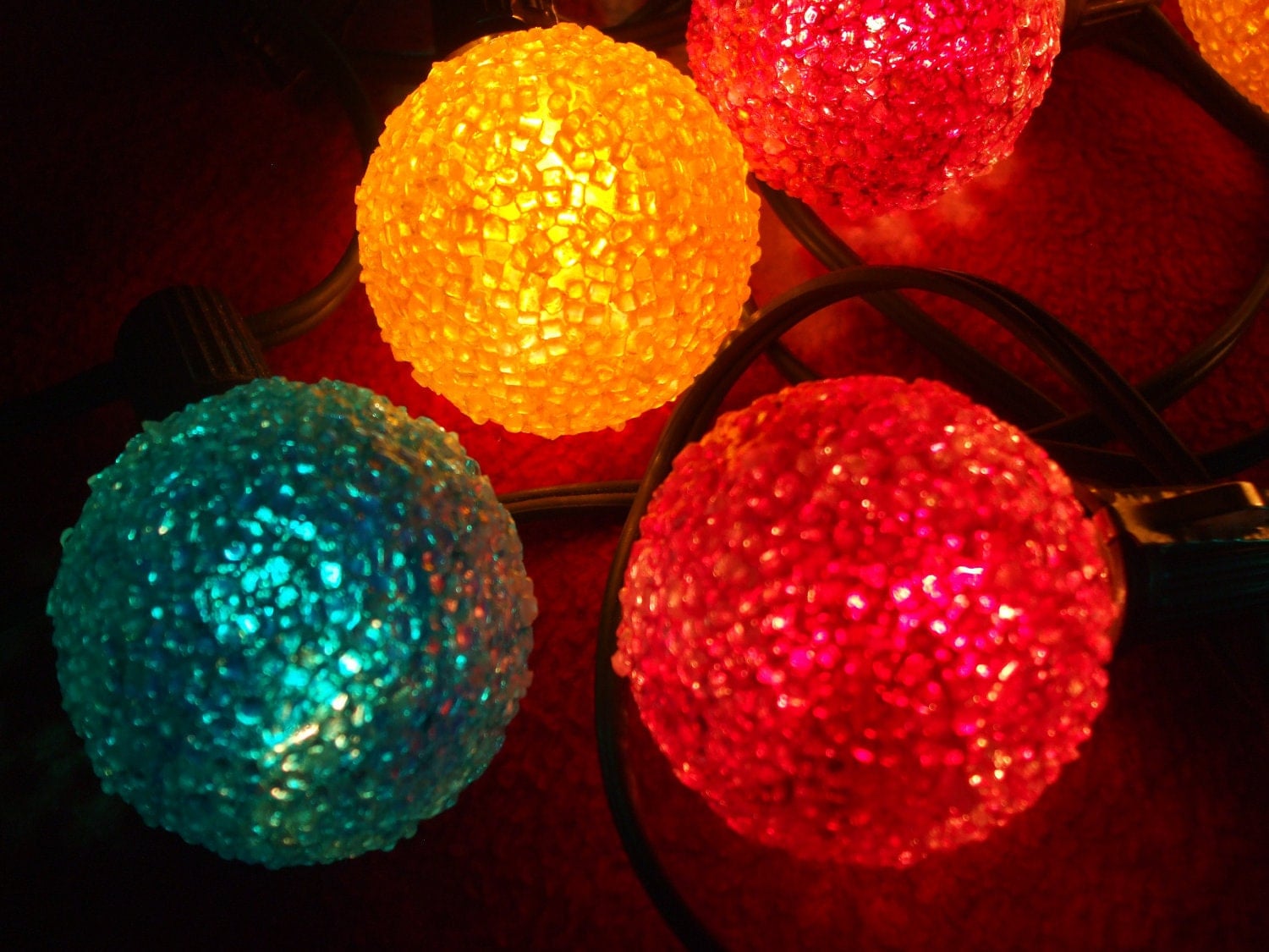 lighted ice vintage christmas lights ge lighted ice vintage christmas lights ge