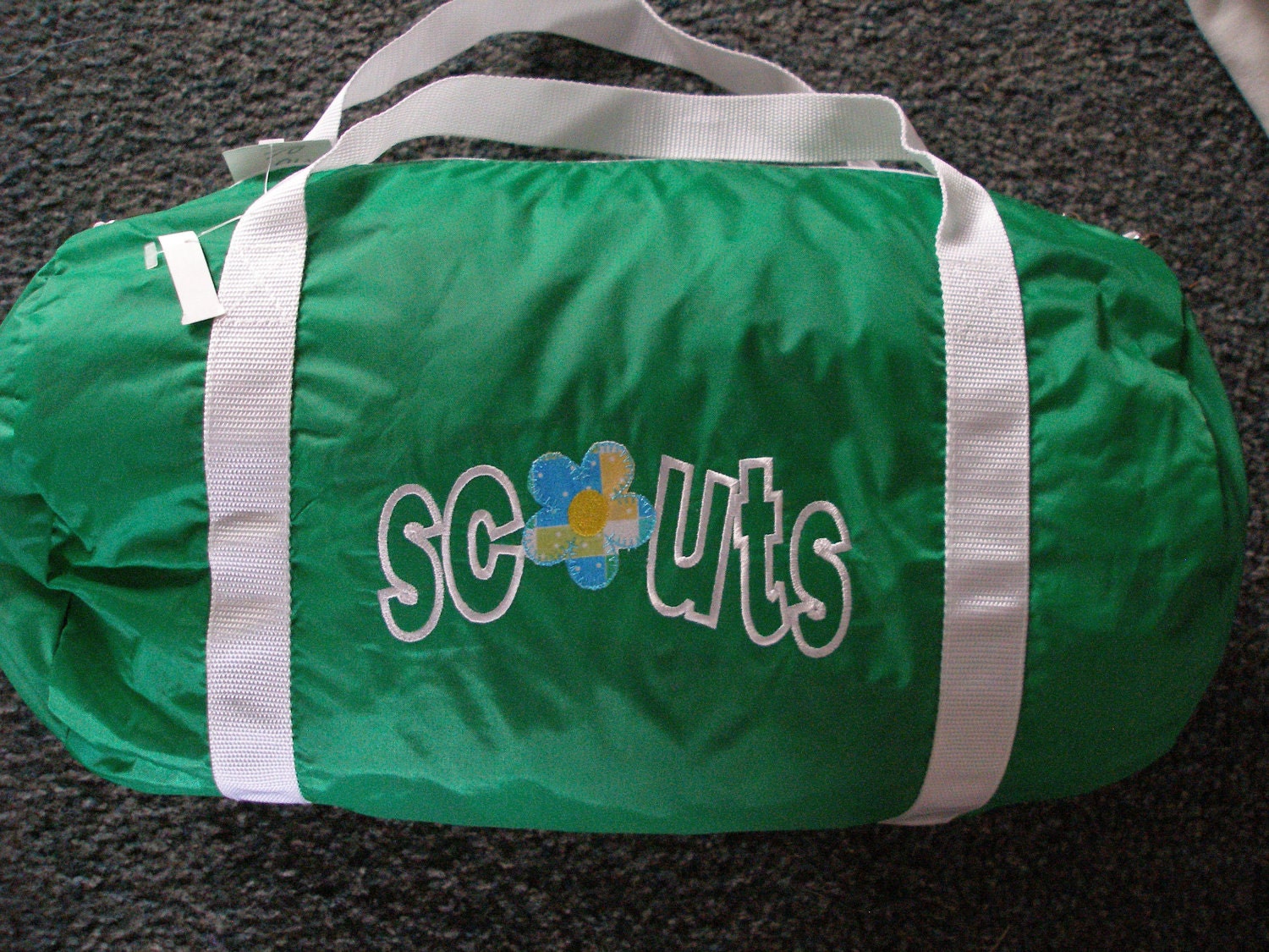 Scout Girl Duffel Bag Scout Bag Add Your Name and Troop