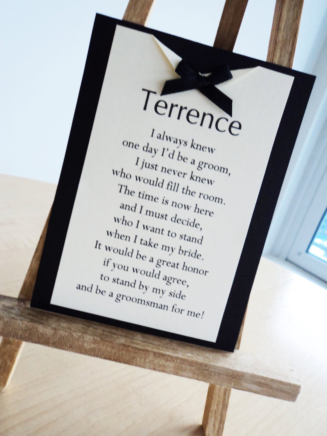 Will You Be My Groomsman Card Groomsman Groomsmen Best Man