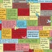 In The Beginning Fabrics- Musings- Words to Live By...Quotes -Multi- by Jason Yenter