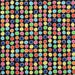 Alexander Henry Fabric - Metro Collection - Bon Point Multi Dots - Brite - Novelty Dot Fabric