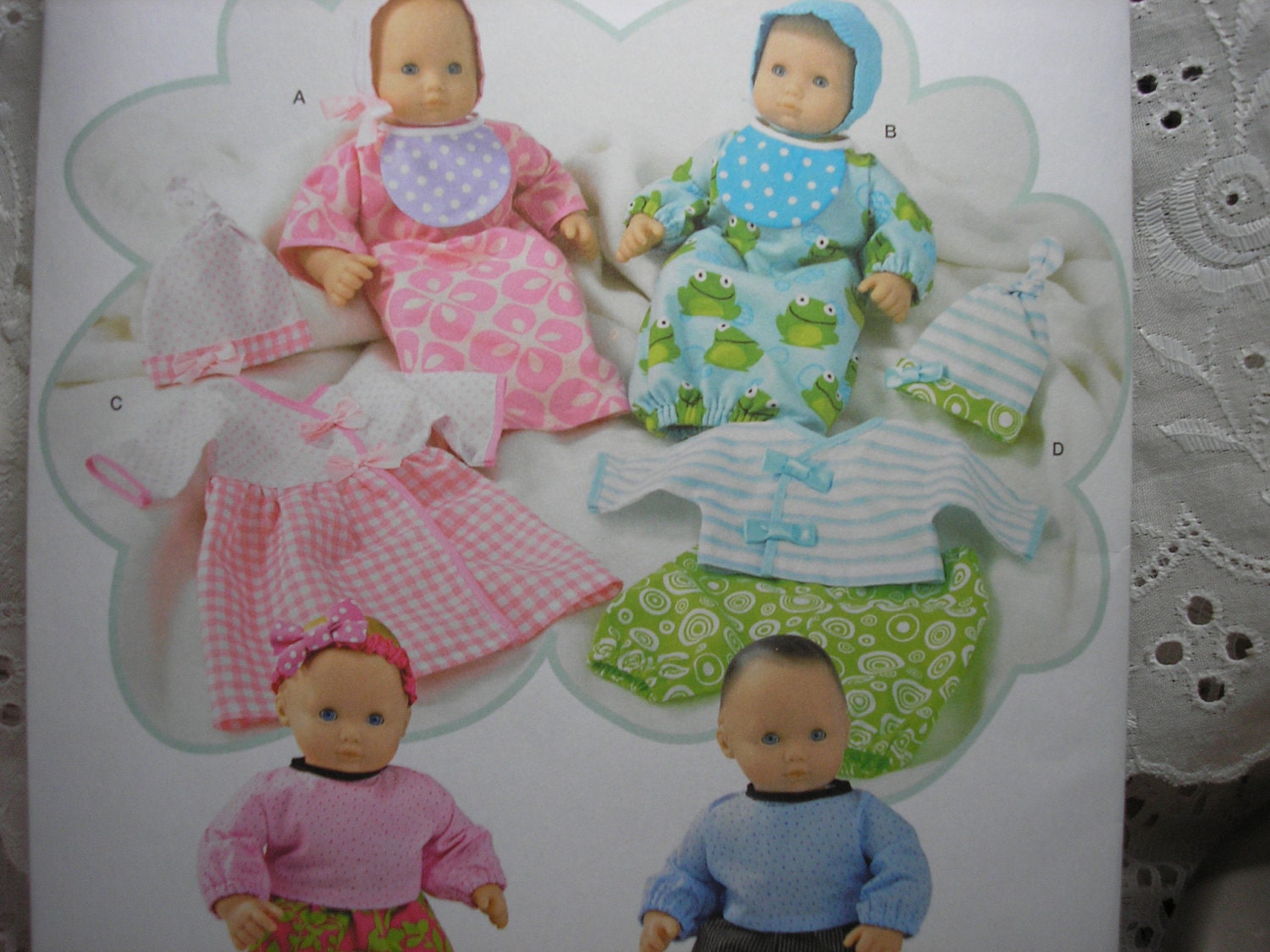 Simplicity 1937 15 In Baby Doll Clothes Pattern Great for