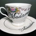 Teacup - Macabre - French - Hand Painted Tea Cup