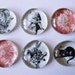Magnets - Marble Magnets -Devilish Details - Alice in Wonderland