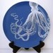 Octopus - Melamine Plate - Dinnerware - Ocean - Gift Under 20