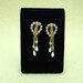Vintage Costume Jewelry Gold Tone Clip Earrings