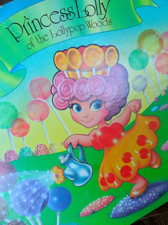 Vintage Princess Lolly Candyland Puzzle