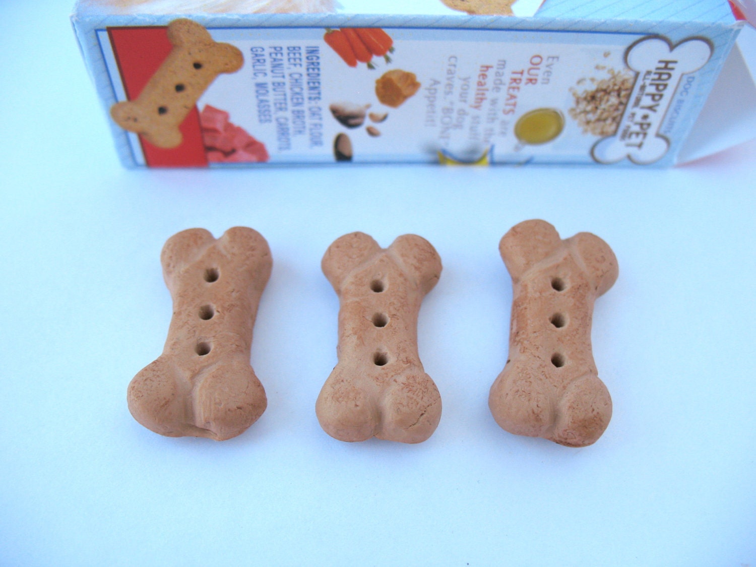 Dog Biscuits in a Box for your 18 doll and her American