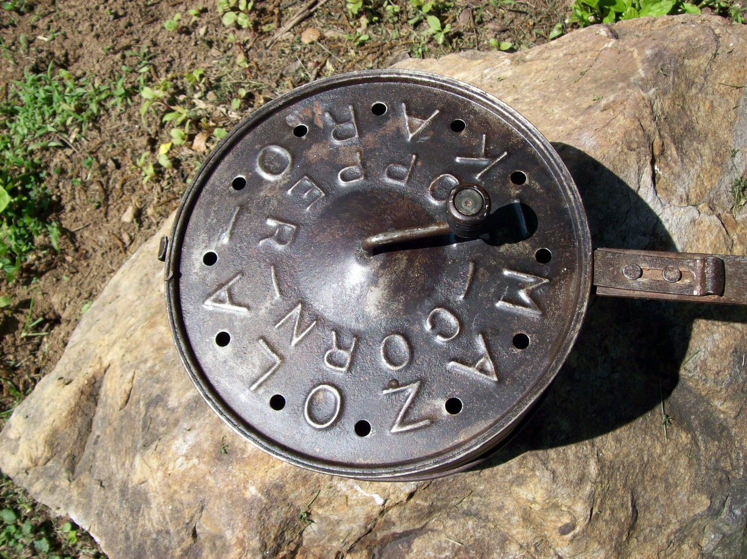 Vintage Popcorn Popper Mazola Karo Corn Popper