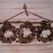 Primitive Berry Wall Decor FREE SHIPPING- Primiitve Wall Decor- Primitive- Triple Berry Wreath