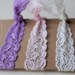 Lace Elastic Hair Ties - Pastel Collection - knotted hair ties - ponytail holders