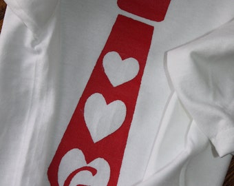 Items similar to Boy's Valentine kisses shirt on Etsy