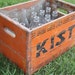 Reserved for Marc Orange Vintage Kist Beverages Crate with 24 Kist Bottles Instant Collection