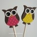 RESERVED FOR PICONANO..Owl Cupcake Toppers- Owl Baby Shower Decorations..set of 24