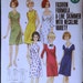 1960's Vintage Butterick Pattern 4029 Misses A Line Skimmer with Neckline Variety Size 16