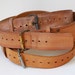 Leather Weight Belts, VIntage Leather Weight Belts, Atlas Belts, Man Gift For Handyman Dad, Leather Belt For Worker