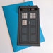 Police box greetings card