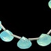 Peruvian Chalcedony in Onion Cut WHOLE Strand