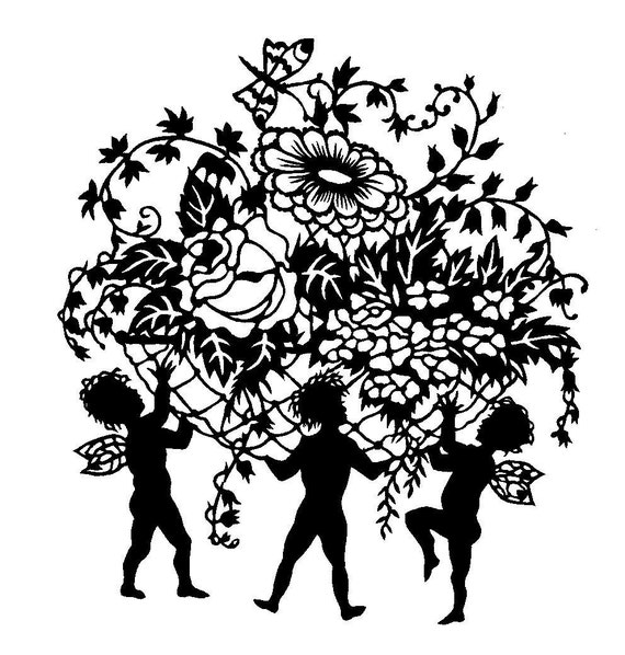 Items similar to Handmade Paper Cut Silhouettes Papercutting on Etsy