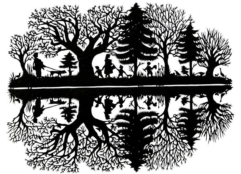 Handmade Paper Cut Silhouettes Papercutting by esilhouettesart