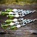 Green chandelier earrings - green Czech glass and antique silver chandelier earrings - green earrings - green jewelry - silver jewelry