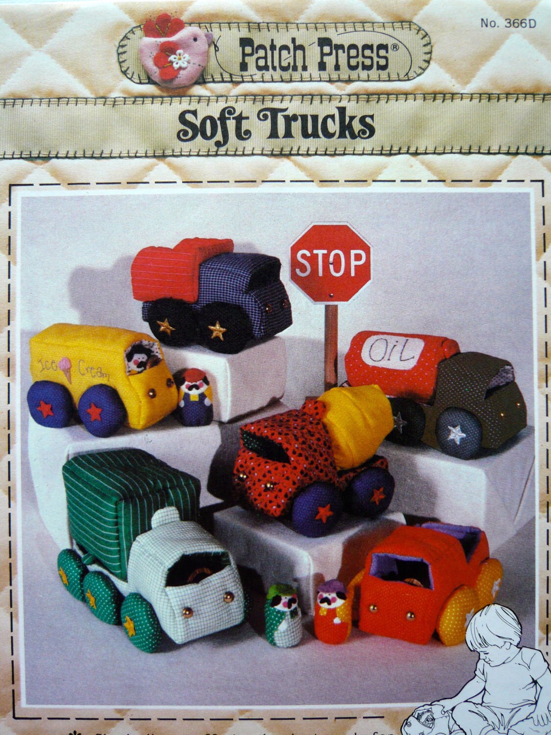 stuffed truck toy