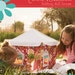 Petite Maison Doll House pattern book by The Quilted Fish - Includes carrying case and doll tutorial