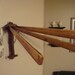 Wood clothes hanger from the 40s - Apex No. 3