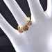 14K Reserved for Lara Edwards Yellow Gold Diamond Ring Size 7