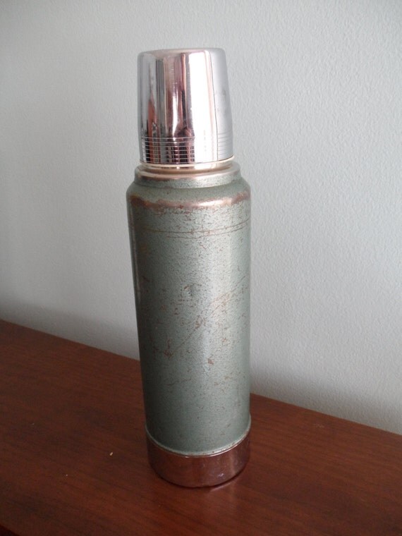Vintage Metal Thermos Stanley Aladdin No. 100 Cup