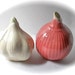 IF you are NOT HANNAH please do not buy Reserved for Hannah Salt and Pepper Shakers Onion and Garlic