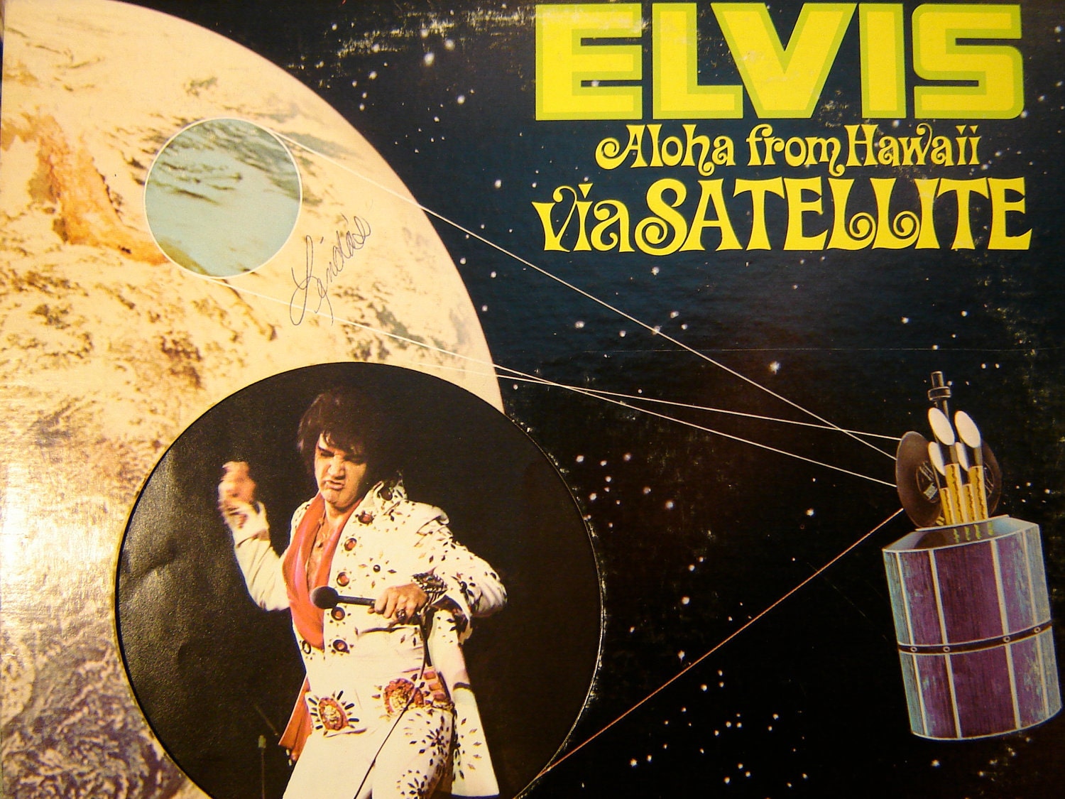 Elvis Presley Aloha From Hawaii Via Satellite Live 2lp Set