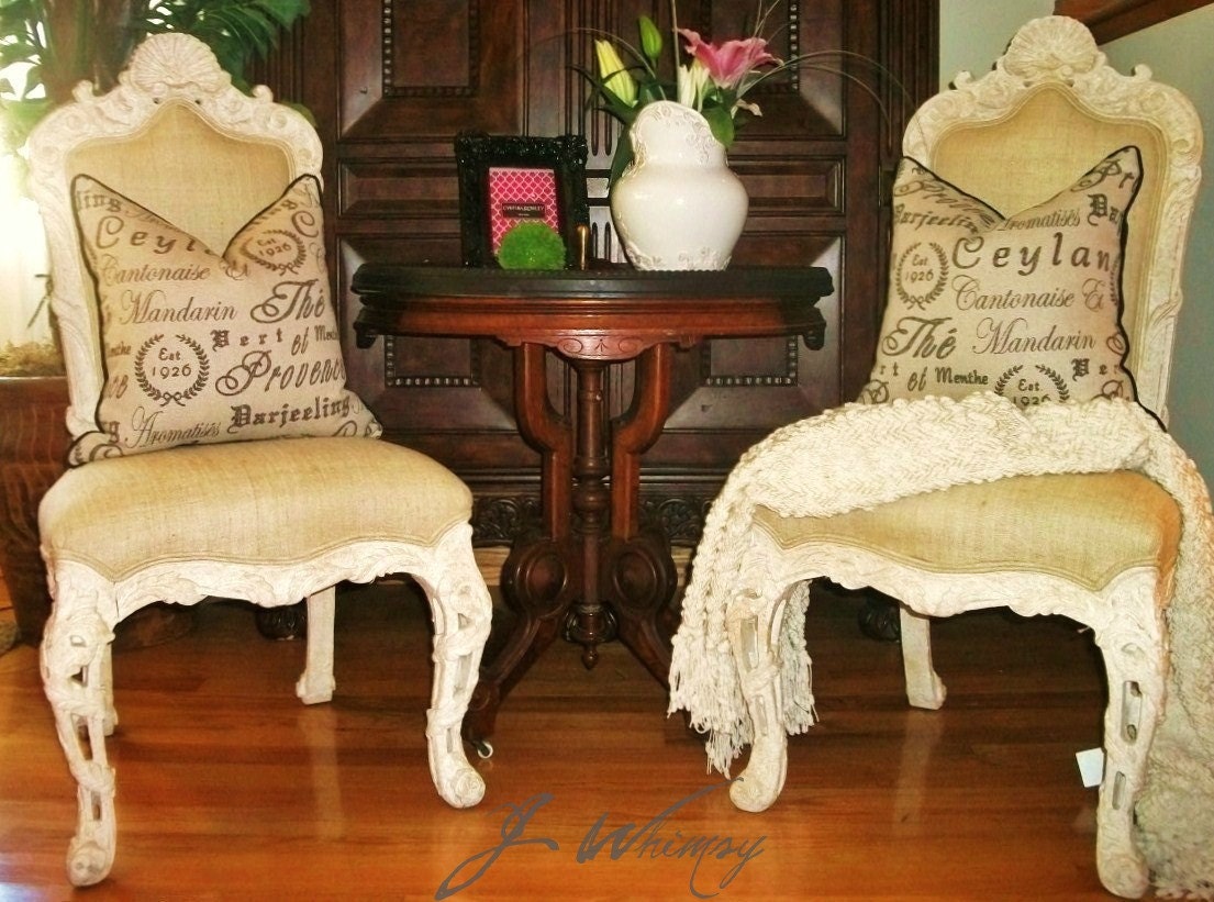 Beautiful French Chateau style Chairs