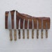 Chef's Size Live Edge Walnut Magnetic Knife Rack