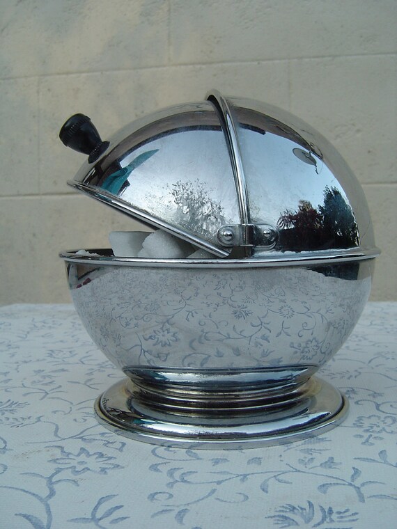 Fabulous French Vintage Spherical Sugar cube Holder