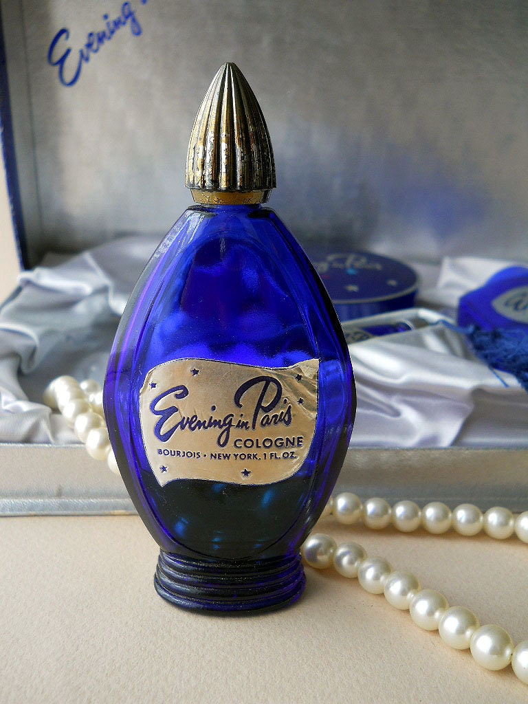 Vintage Evening in Paris Perfume Box Set