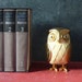 Vintage owl transistor radio. Made in Japan in the 1960s.