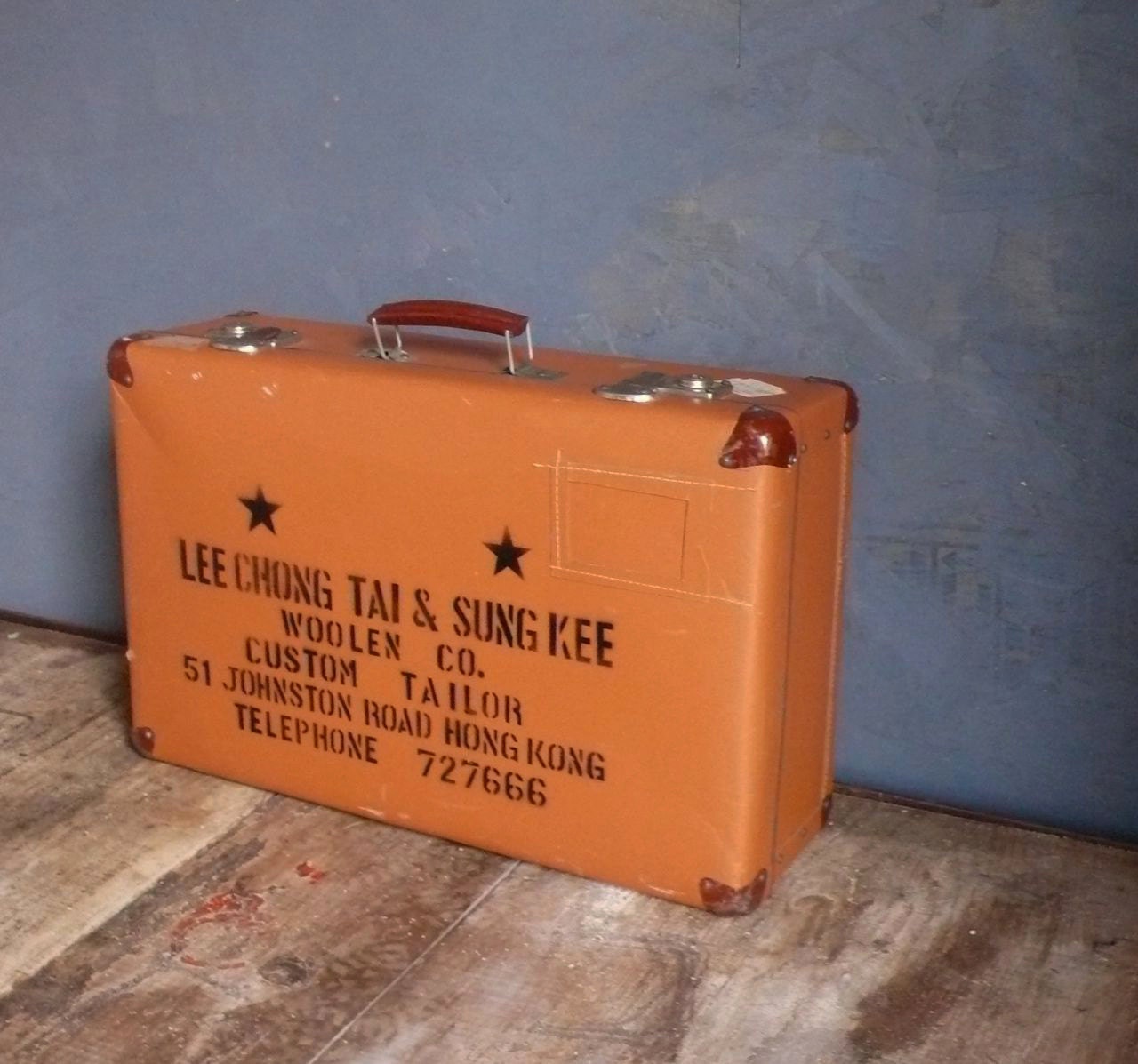Vintage traveling salesman suitcase. Wonderful by on Etsy