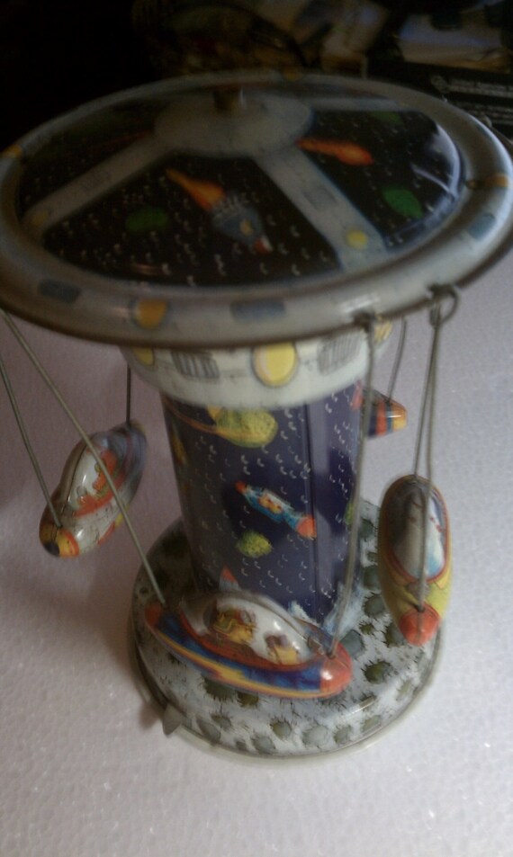 Rocket Carousel space toy Schylling Collector Series