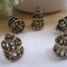 20pcs 0f Antique Bronze Birdcage Charms 10mmx18mm