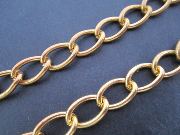 16ft Gold plated Jewelry Chain Necklace Chain by happycord