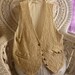 Lace and Pearls Ladies Vest