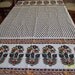 Table cloth with traditional Turkish design